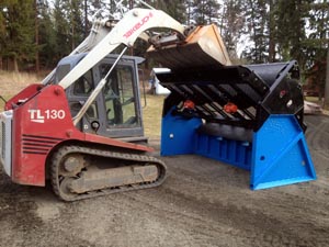 Find out more about DeSite's SLG-108 ProScreen Topsoil and Rock Screeners