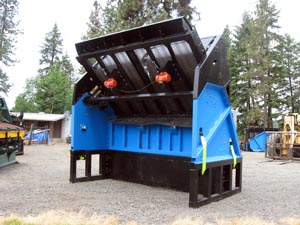 Front view of the Desite SLG-108VFRB Topsoil Screener