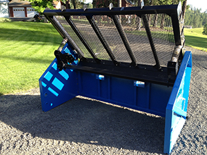 Back view of the Desite SLG-78 Topsoil Screener